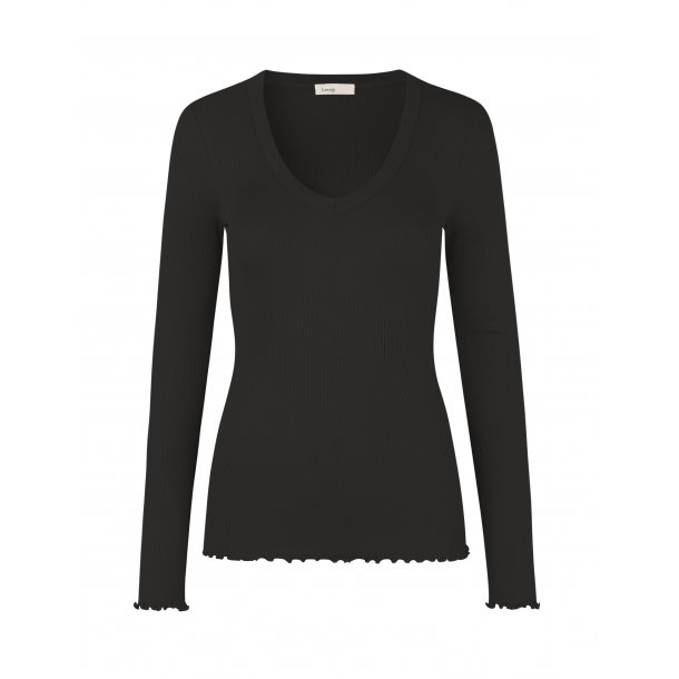 LEVETE ROOM IKA 2 Bluse Sort Gensere Nory.no Black Ika 2 Levete Room Bluser - Dameklær er billig