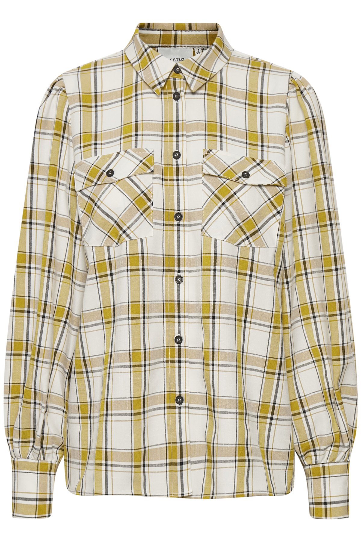 GESTUZ Chloe ls shirt AO20 Skjorter Nory.no Offwhite Chloe Shirt | One & Other | Skjorter & bluser
