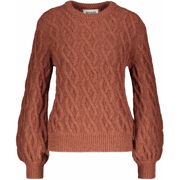 MAUD KAYLEE KNIT LUREX RUST STRIKKEGENSER Gensere Nory Alle gensere | Gensere, Klær, Nyhet